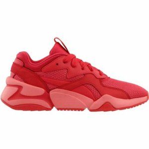 Puma red nova sneaker in shell pink-hibiscus- PRICE FIRM